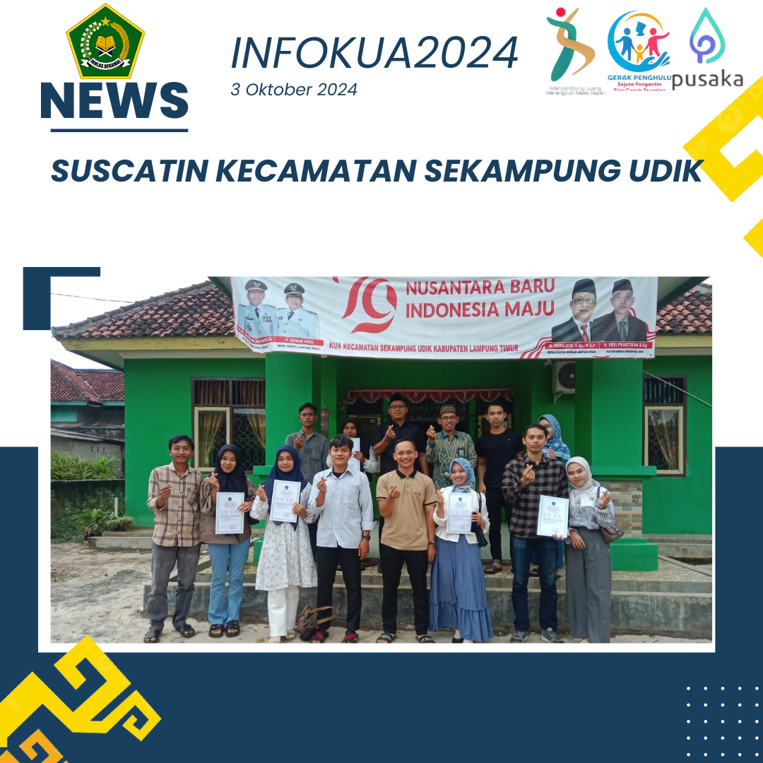 Optimalisasi Suscatin oleh KUA dalam Rangka Menekan Angka Perceraian