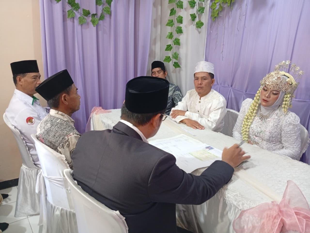 Layanan Nikah Kantor, Kepala KUA Curup Tengah : Fahami Hak dan Kewajiban Suami Istri