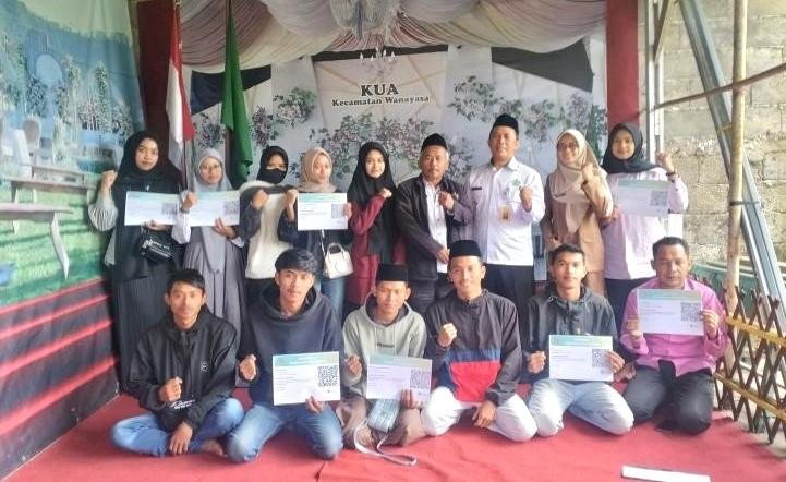 Bimwin KUA Wanayasa Bekali Catin Modal Berumah Tangga