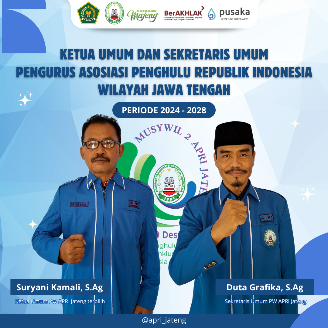 SURYANI KAMALI KEMBALI TERPILIIH SEBAGAI KETUA UMUM APRI JAWA TENGAH PERIODE 2024-2028