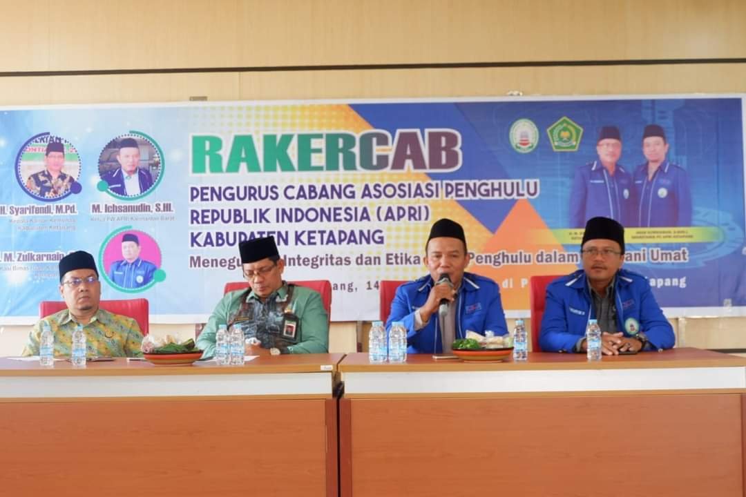 Memperkuat Peran Penghulu, APRI Ketapang Gelar Rakercab