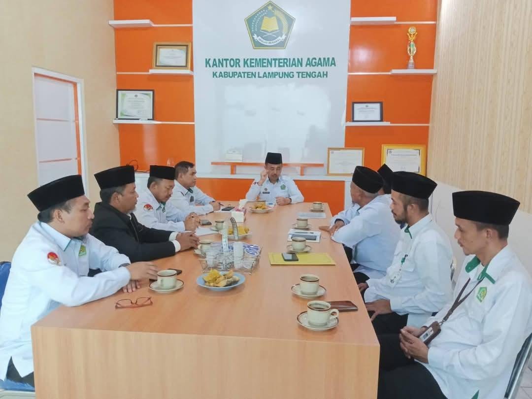 APRI Lampung Tengah Gelar Audiensi, Kemenag Siap Dukung Muscab