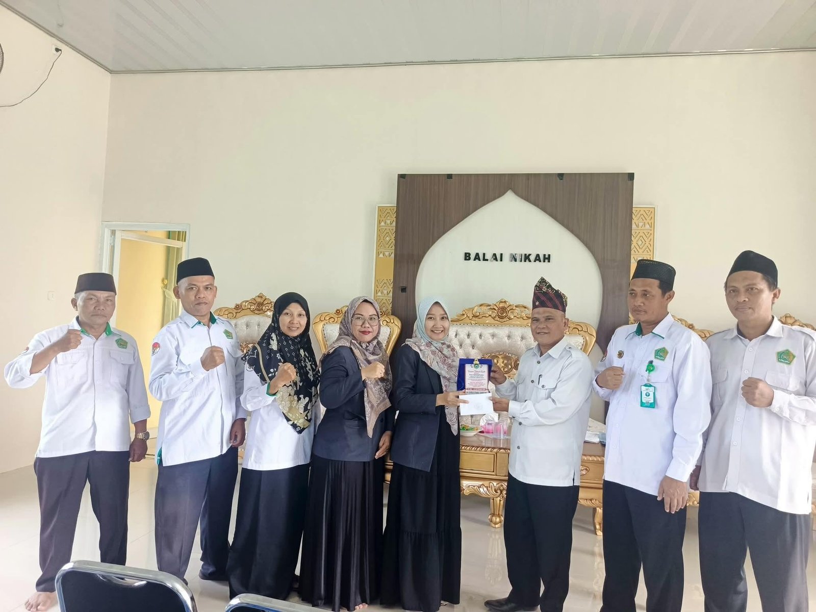 KUA Sekampung Gelar Penarikan Mahasiswa PPL IAID Darul Amal