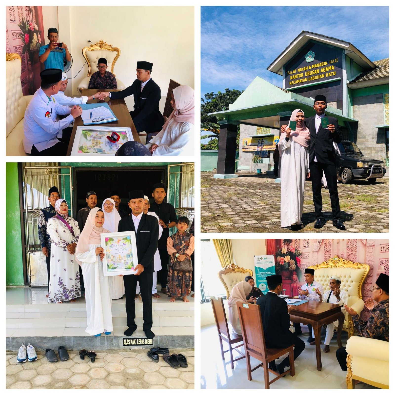 Syawal Vibes: Nikah Keren, Legal, dan Penuh Cinta di KUA Labuhan Ratu