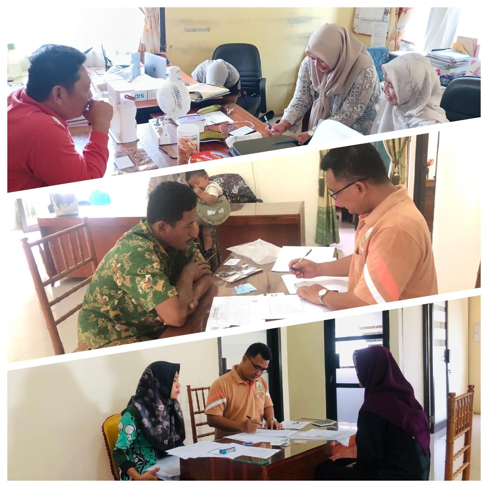 KUA Labuhan Ratu Kawal Isbat Nikah Terpadu Hingga ke Posko Kabupaten