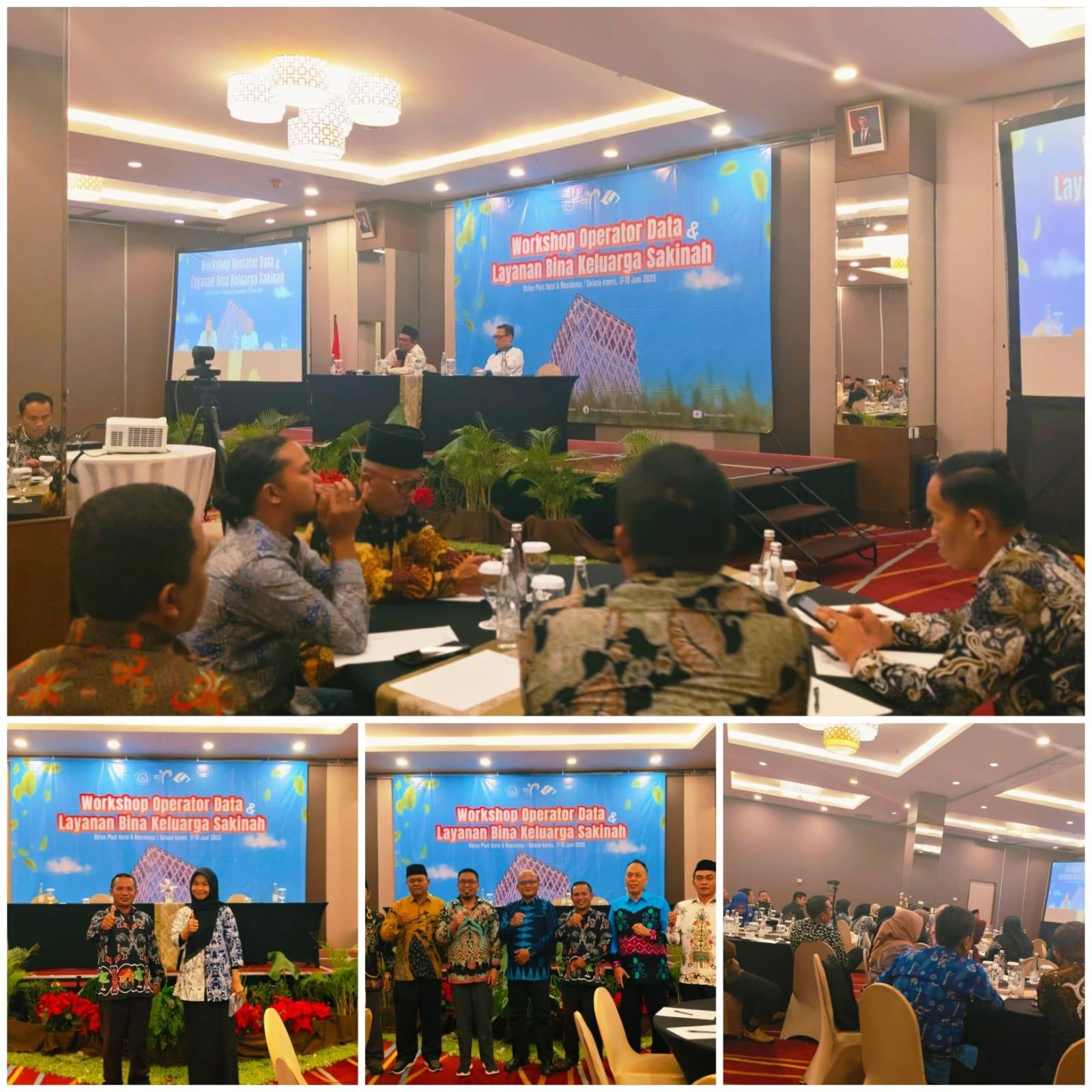 Penghulu dan Pranata Komputer Bimas Haji dan Bimas Islam Papua Barat Ikuti Workshop Operator Data dan Layanan Bina Keluarga Sakinah