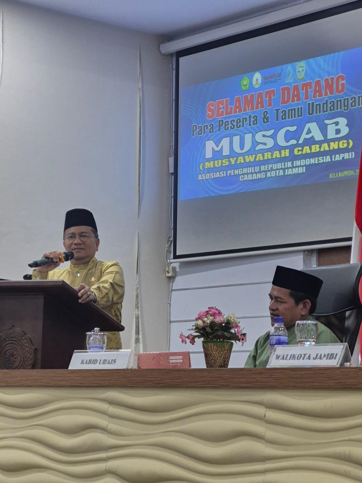 Musyawarah Cabang APRI Kota Jambi Tahun 2025 Meneguhkan Profesionalitas dan Sinergitas Penghulu