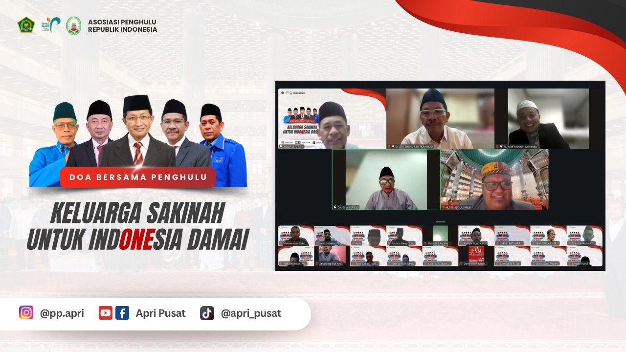 Doakan Indonesia Damai, Ribuan Penghulu Gelar Doa Bersama