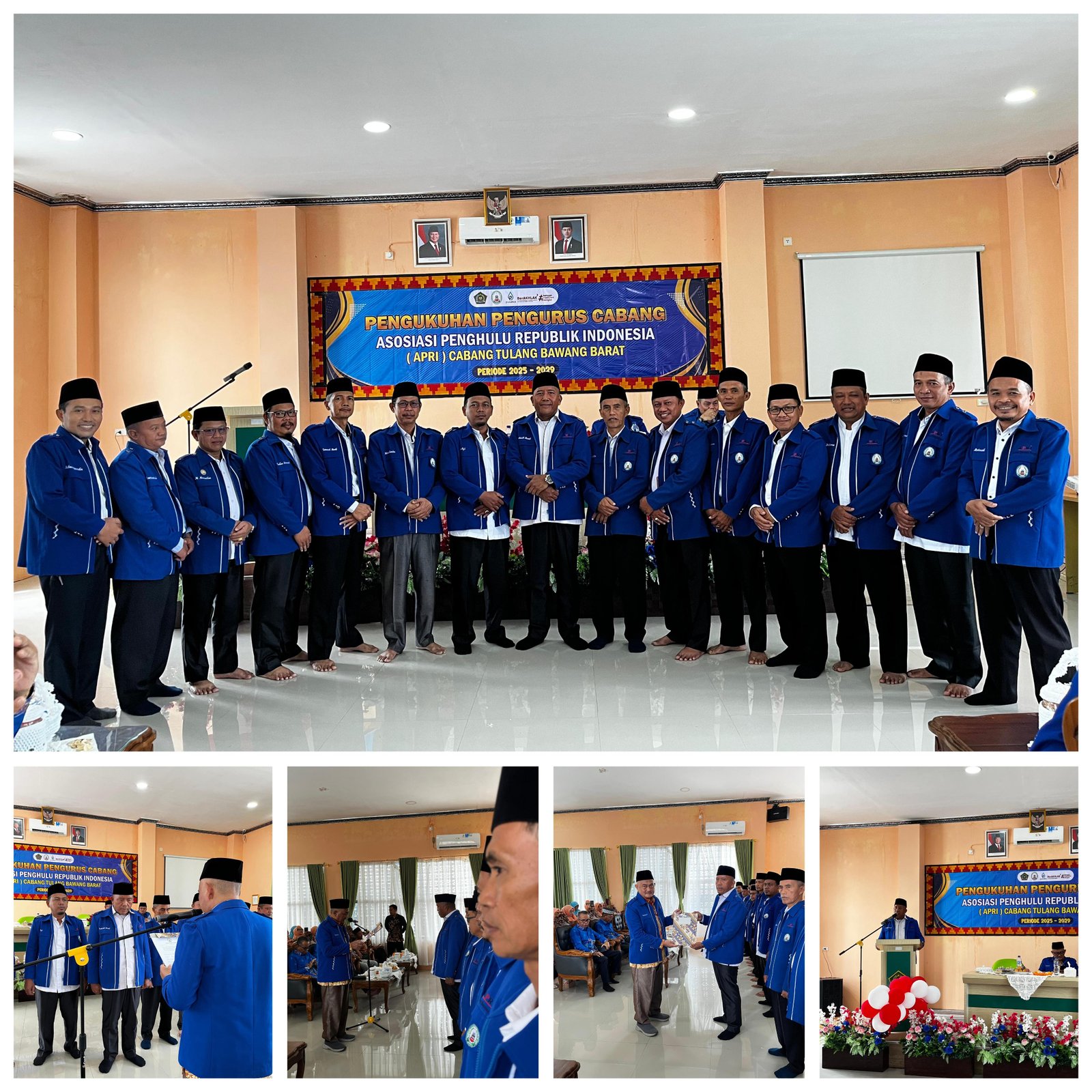 Pengukuhan Pengurus Cabang APRI Kabupaten Tubaba, Momentum Perkuat Peran Penghulu