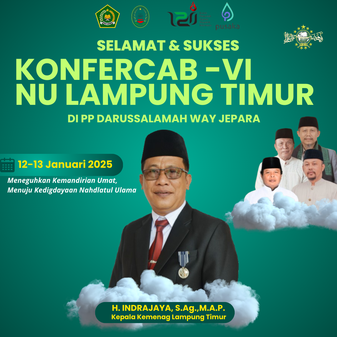 Kepala Kemenag Lampung Timur Apresiasi Penyelenggaraan Konfercab NU 2025
