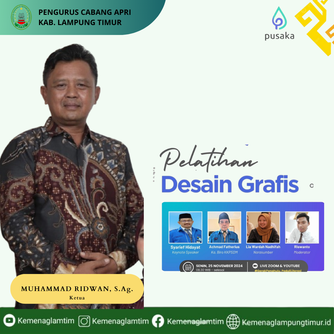 Menggugah Kreativitas: PC APRI Lampung Timur Dorong Para Penghulu Kuasai Desain Grafis dengan Canva