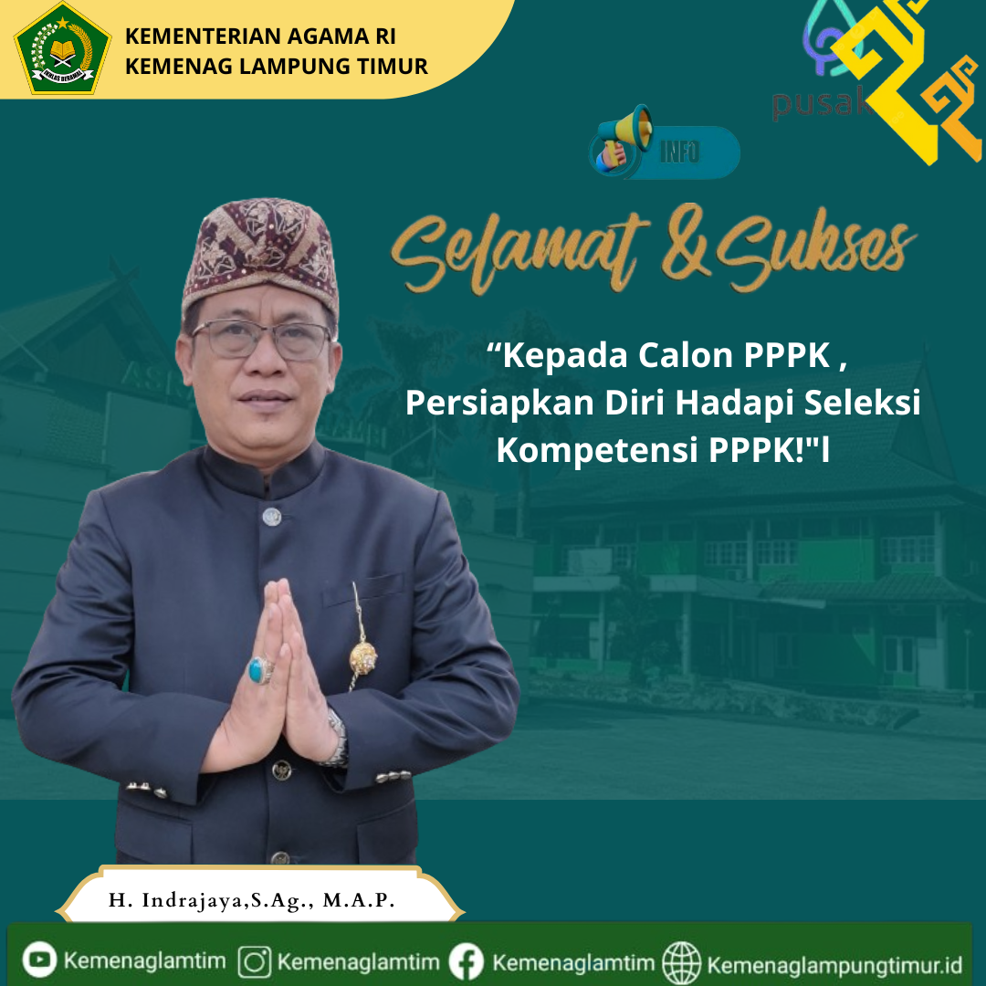 Kakan Kemenag Lampung Timur: 
