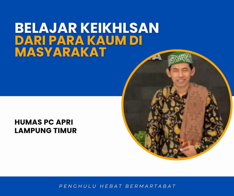 Belajar Keikhlasan dari Para Kaum di Masyarakat