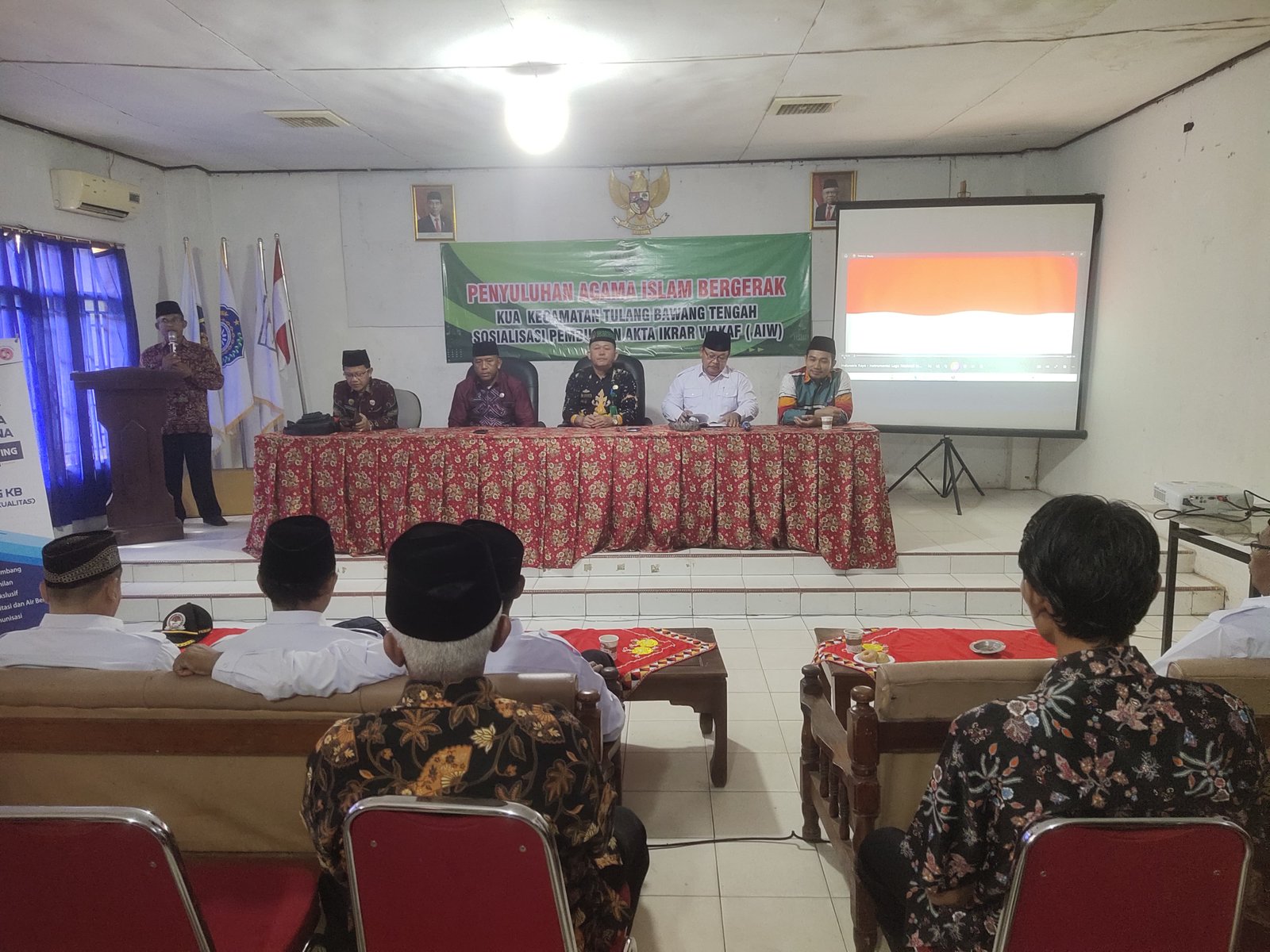 Sosialisasi Pembuatan Akta Ikrar Wakaf di KUA Tulang Bawang Tengah