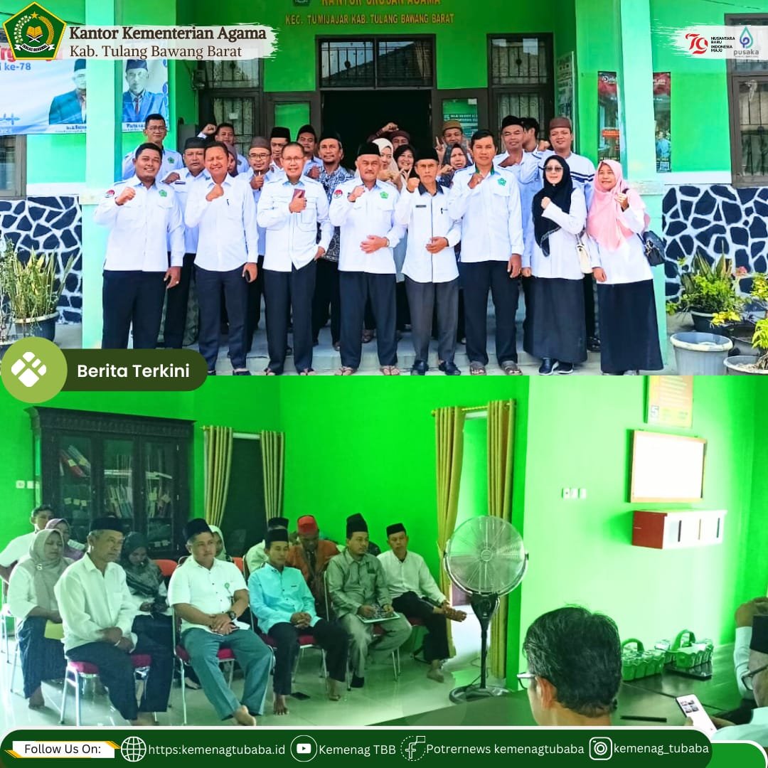 Supervisi Layanan NR di KUA Tubaba: Upaya Tertib Administrasi Demi Pelayanan Prima