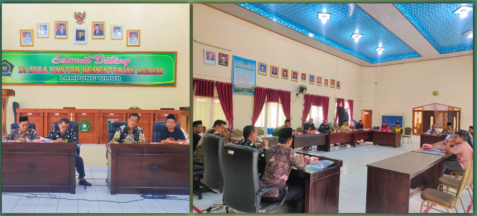 Persiapkan Pelantikan dan Pelatihan JULEHA, Kankemenag Lampung Timur Gelar Rapat Bersama