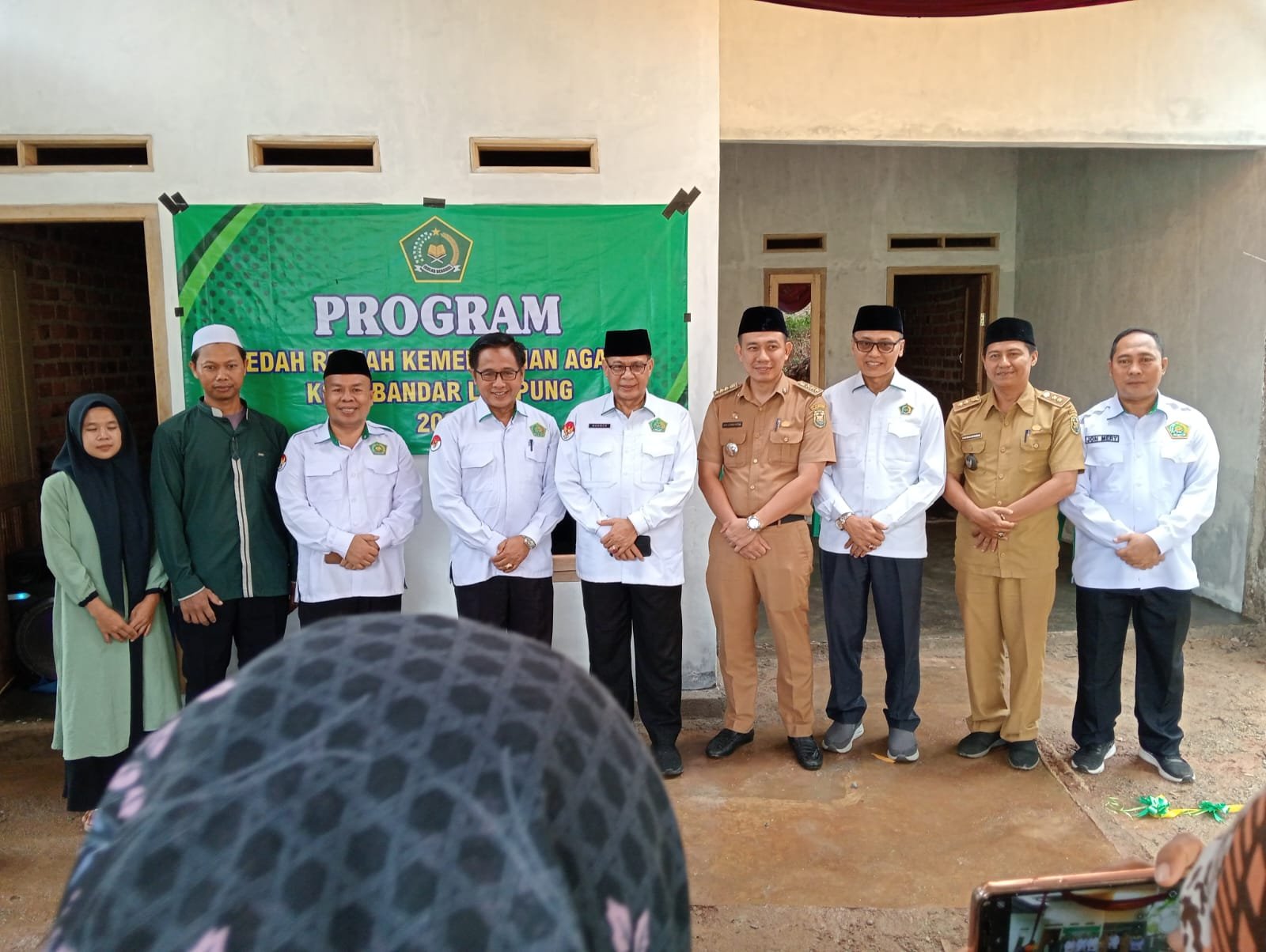 KUA Kemiling Kawal Program Bantuan Bedah Rumah Kemenag Kota Bandar Lampung Tahun 2024