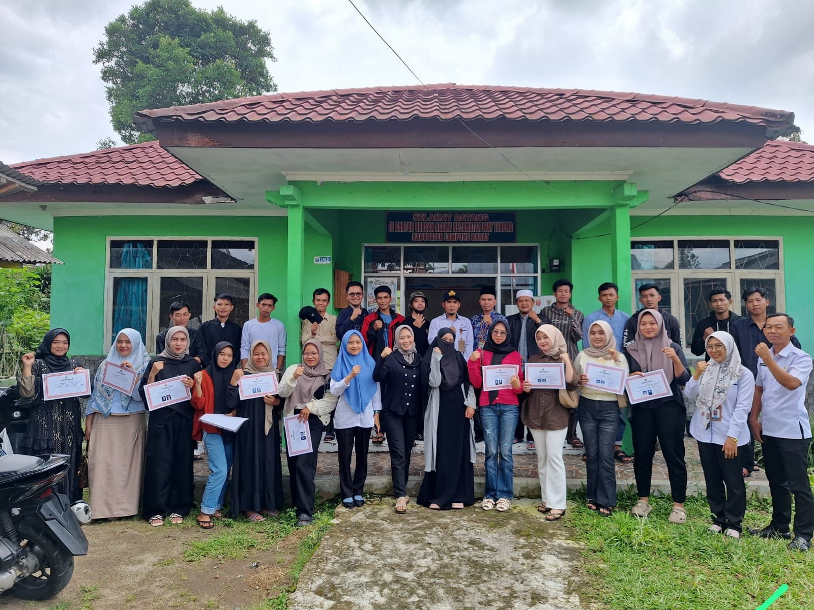 KUA WAY TENONG  Semai Cinta Kasih dalam Bimwin mandiri Calon pengantin.