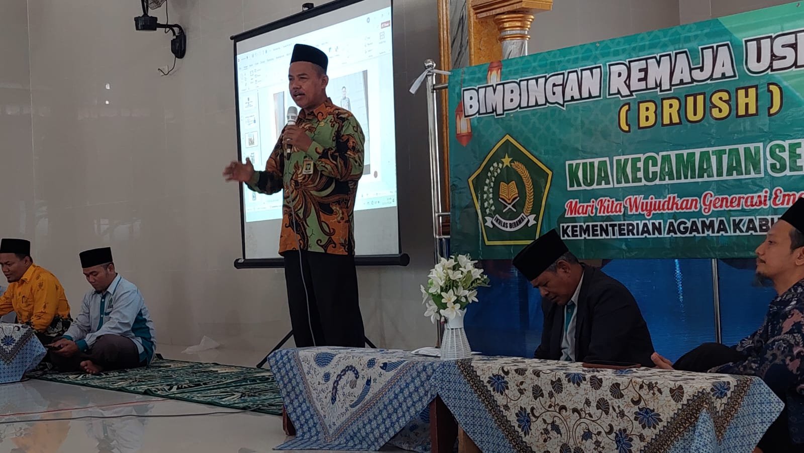 KUA Sendang Agung Laksanakan BRUS di SMK Ma'arif 1 Sendang Agung 