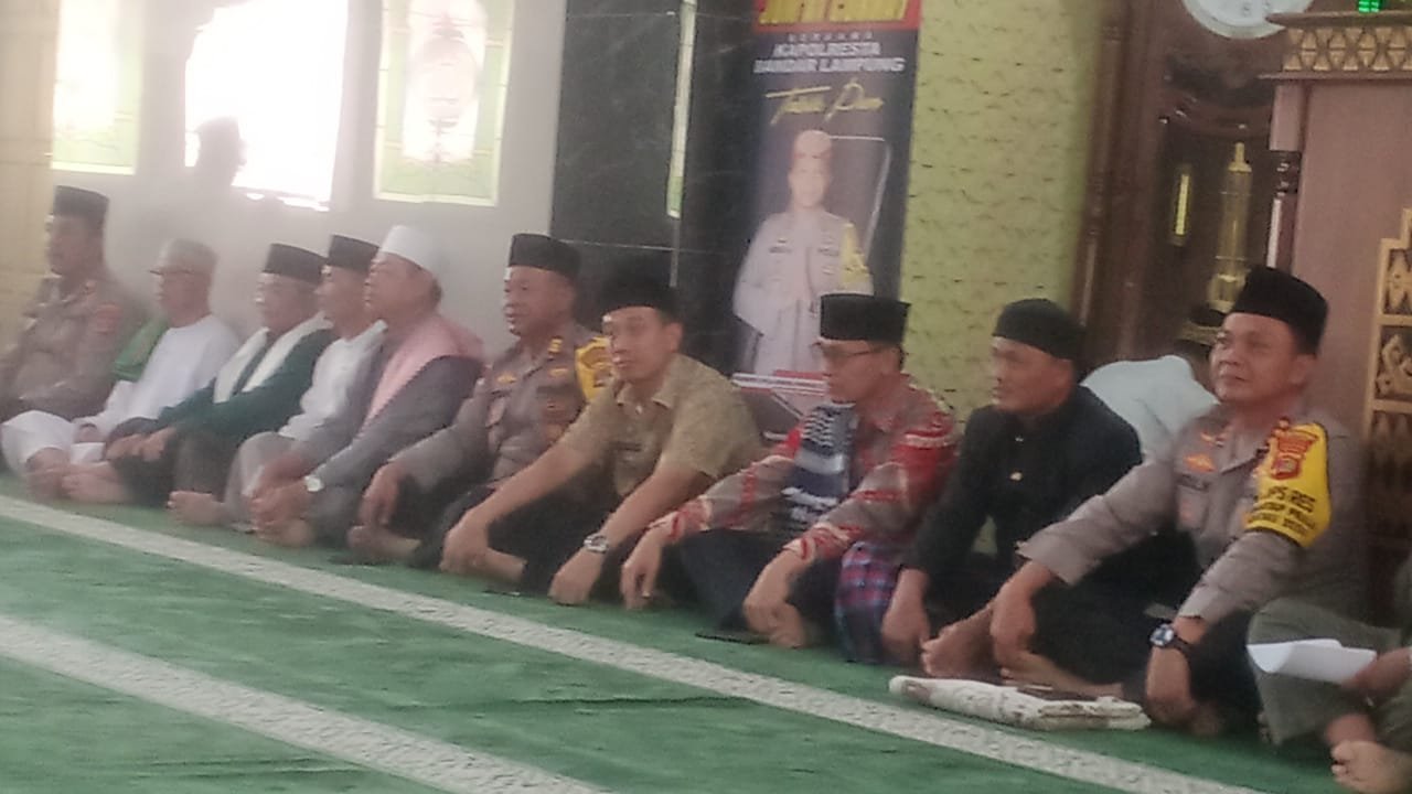 Jum'at Curhat Bersama Kapolres Bandar Lampung