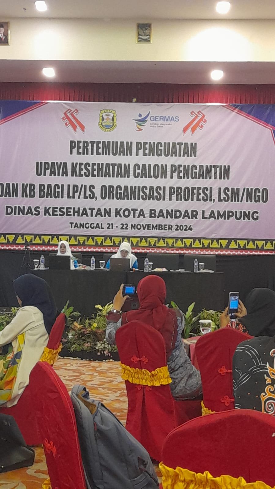 PW APRI, Ka KUA, PENYULUH AGAMA MENGIKUTI PENGUATAN UPAYA KESEHATAN BAGI CATIN