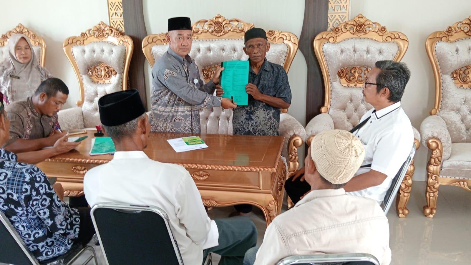 Wakaf Tanah 597 M² Masjid Miftahul Huda: Kepala KUA Sekampung Pastikan Manfaat dan Legalitas  