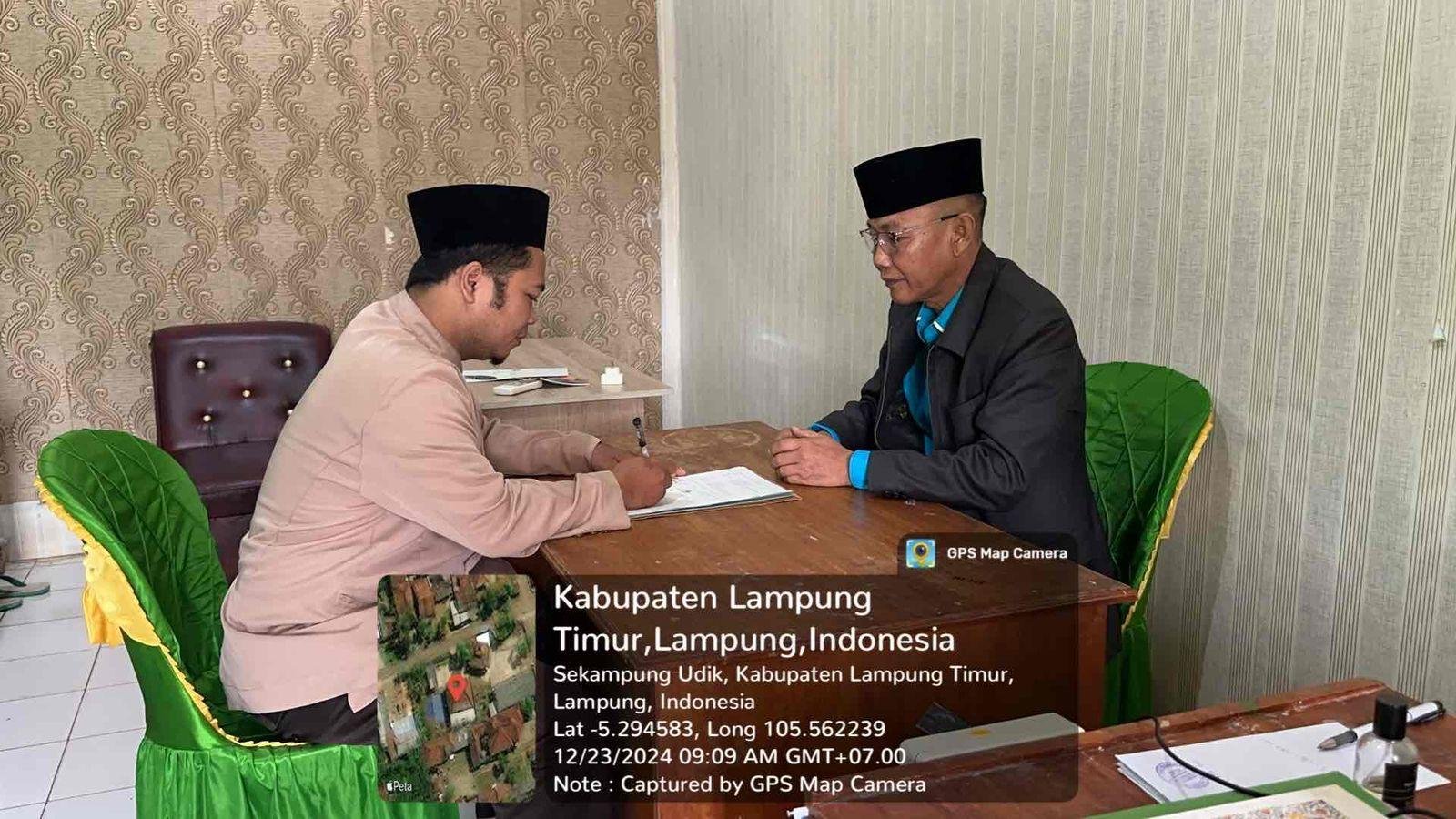 KUA Sekampung Udik Dukung Pendidikan: AIW SMA Hidayatul Mubtadiin Resmi Ditandatangani