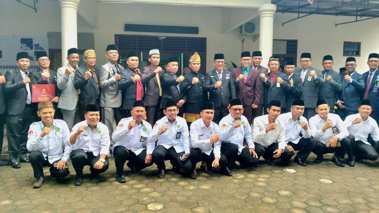 PC APRI Lampung Timur dan Jajarannya Kompak Ikuti Apel HAB-79 