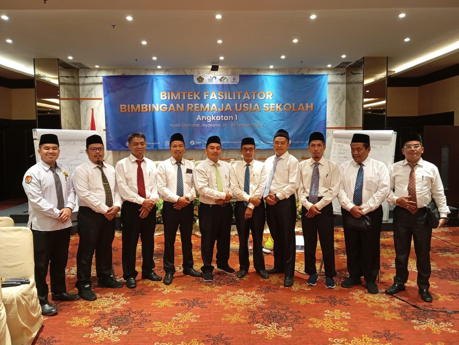 Penghulu KUA Tulang Bawang Tengah Mengikuti Bimtek Fasilitator BRUS di Jakarta