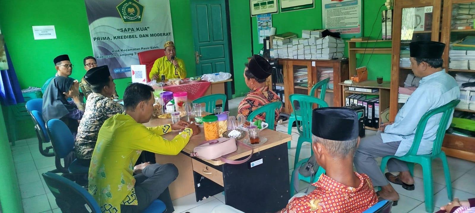 KUA Pasir Sakti Gelar Halal Bihalal dan Rapat Pemantapan Manasik Haji