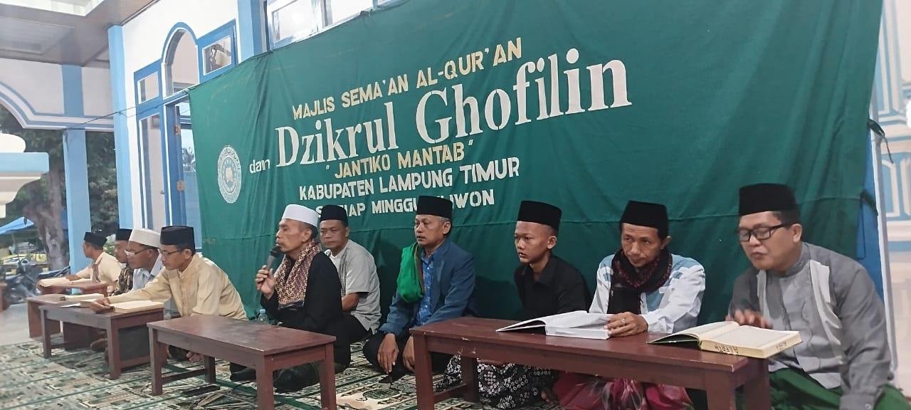 Penghulu KUA Pasir Sakti Hadiri Zikrul Ghofilin Jamtiqo Mantab Bareng Para Kiai