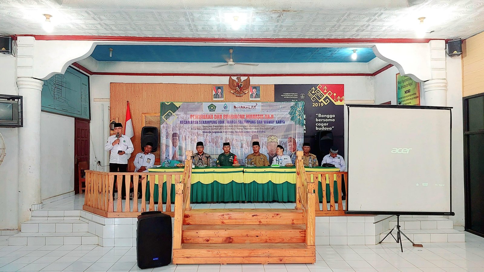 Manasik Haji Resmi Dibuka: Sekampung Udik, Marga Sekampung, dan Waway Karya Gerakkan Jamaah Menuju Tanah Suci