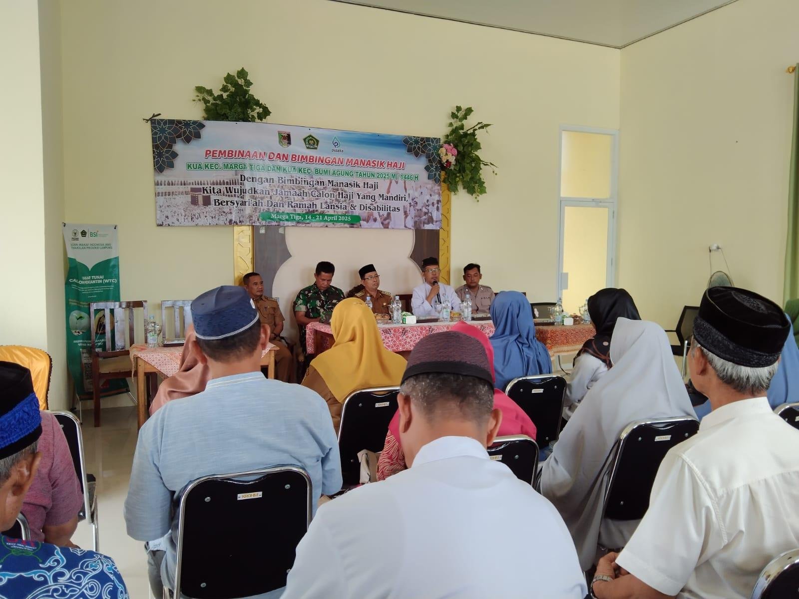 Marga Tiga dan Bumi Agung Gelar Manasik Haji: Menuju Tanah Suci dengan Ilmu dan Tertib