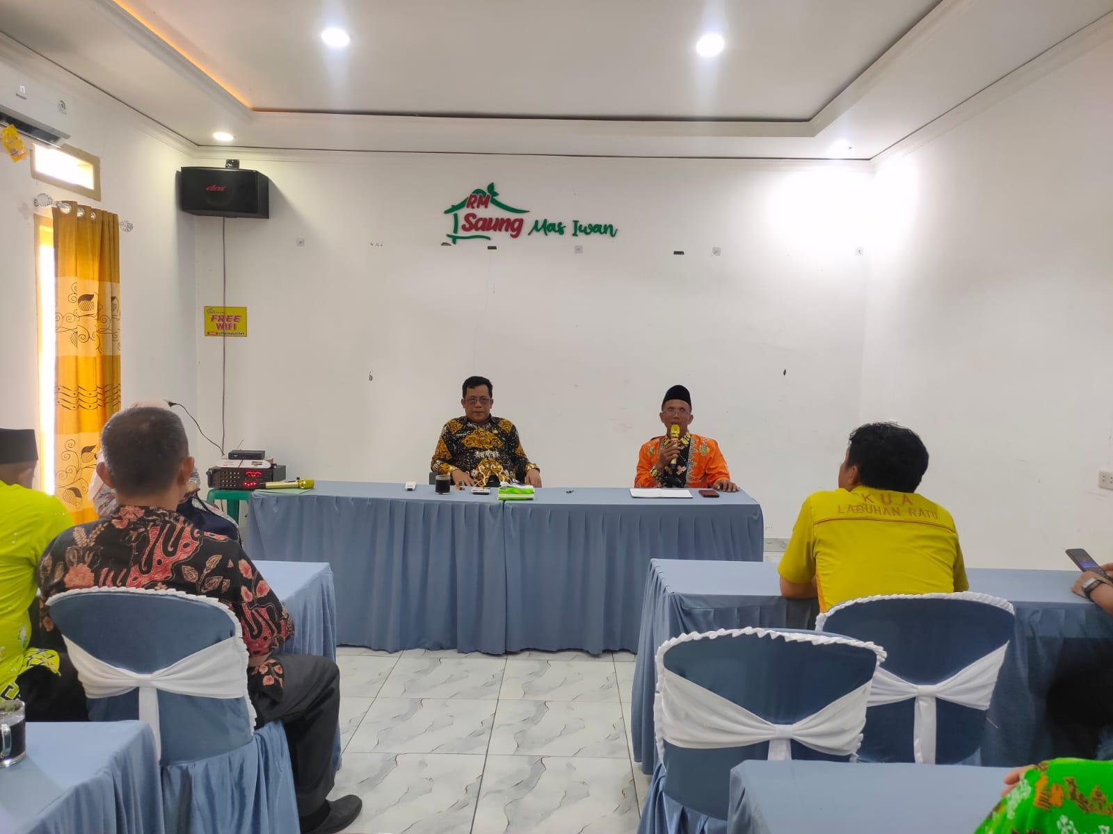 Kusaeni Dorong KUA Maksimalkan Wakaf Uang dan Sertifikasi Masjid: Catin Wakif Harus Dicatat!