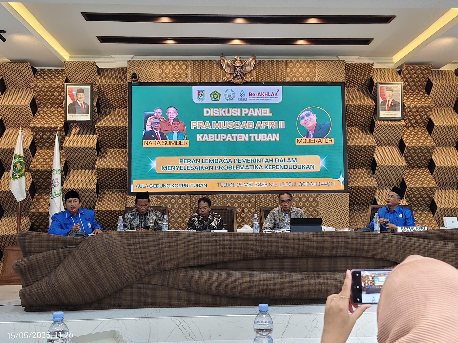 PC APRI Tuban Gelar Diskusi Panel Problematika Admindukcapil Pada MUSCAB