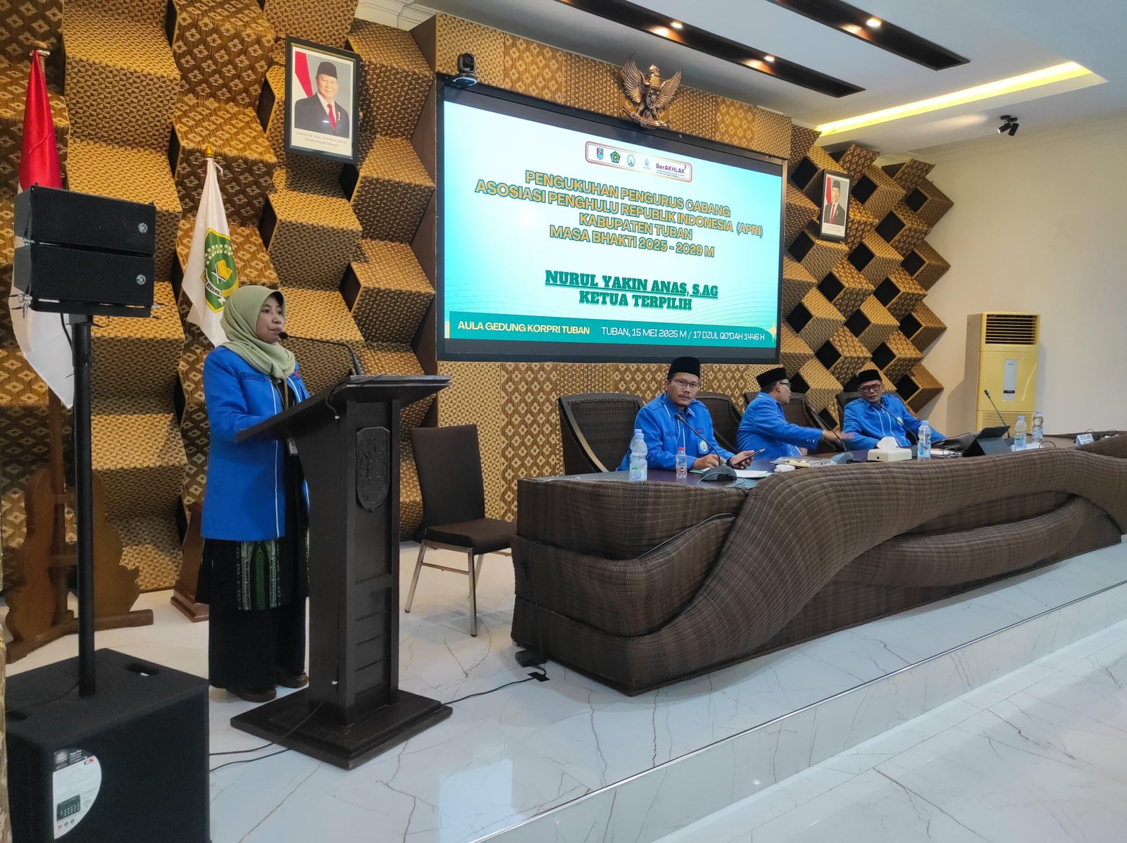 Kukuhkan Pengurus Baru, Kepala Kemenag Tuban Sampaikan Peran Strategis APRI 