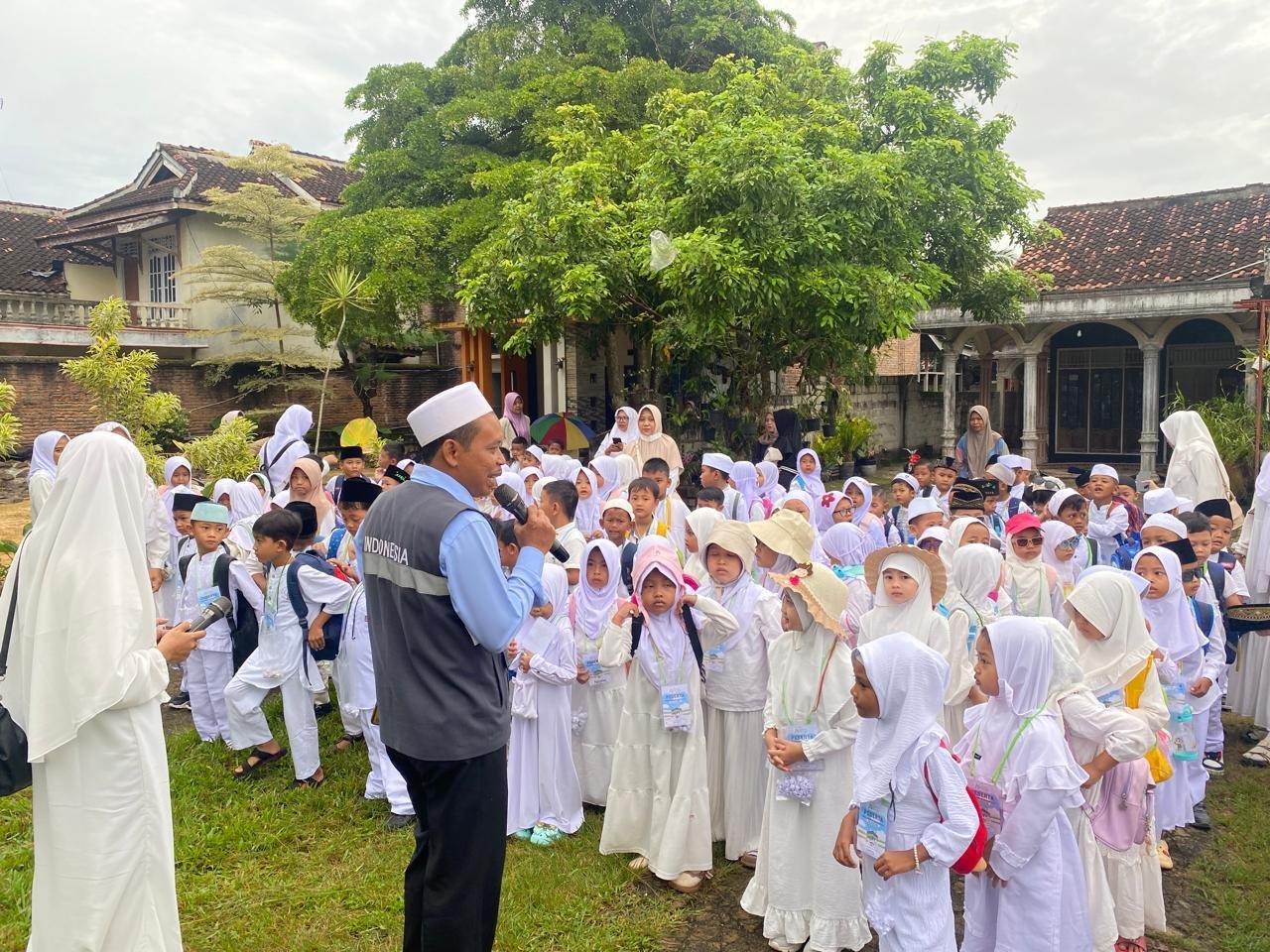 Penghulu KUA Way Jepara Jadi Narasumber Manasik Haji TK Avicena