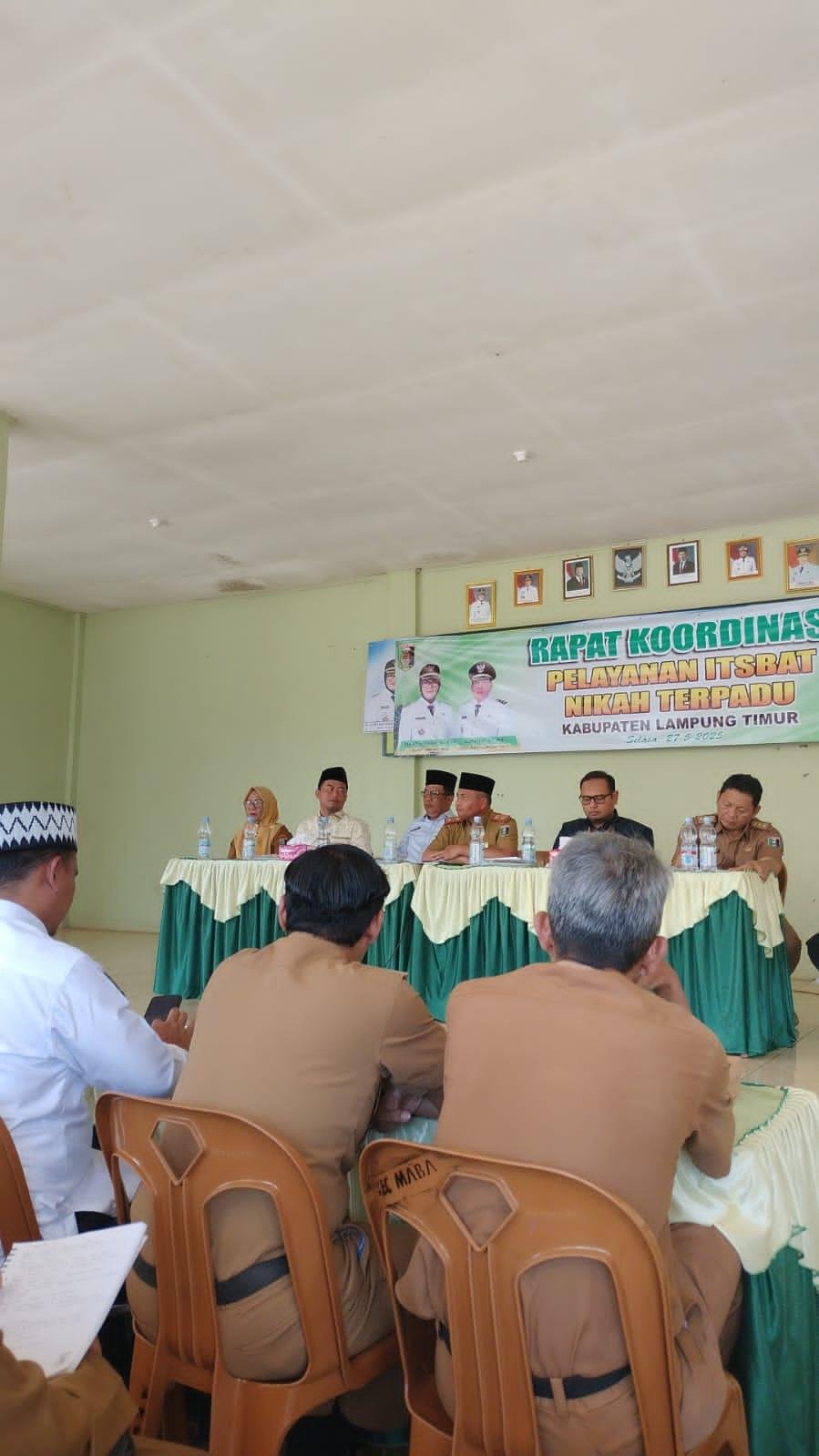 KaKankemenag Lampung Timur Indrajaya Tegaskan Komitmen Pelayanan Prima dalam Verifikasi Calon Peserta Isbat Nikah Terpadu 2025