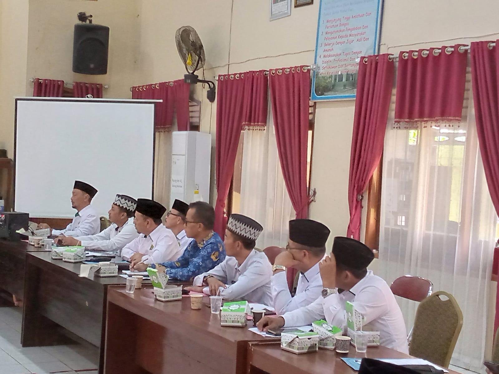 Tim Pencegahan Konflik Agama Sekampung Udik Hadiri Rakor Kemenag Lampung Timur