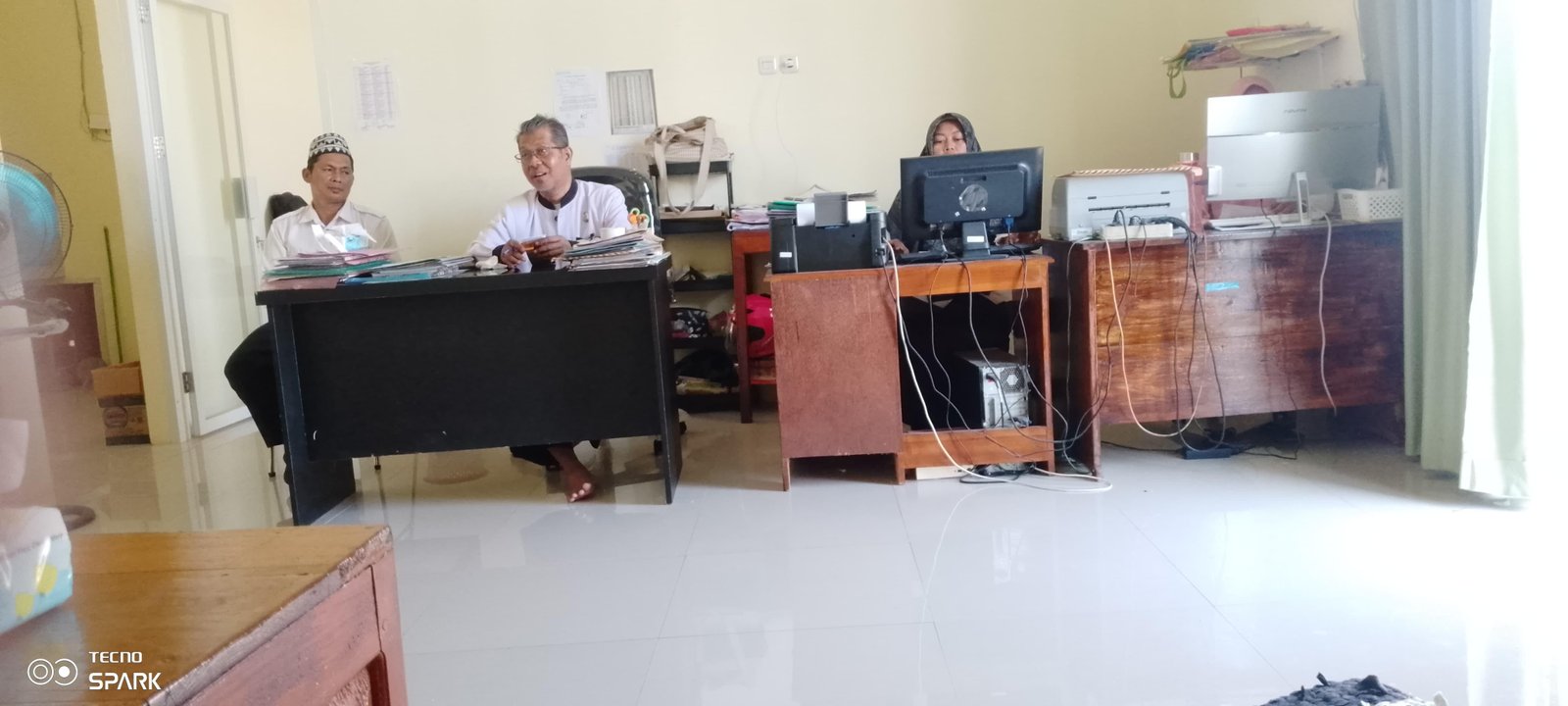 KUA Marga Tiga Gelar Rapat Koordinasi untuk Tingkatkan Pelayanan