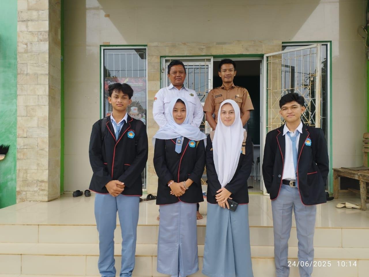 KUA Labuhan Maringgai Terima Siswa PKL dari SMK Praja Utama Bandar Sribhawono