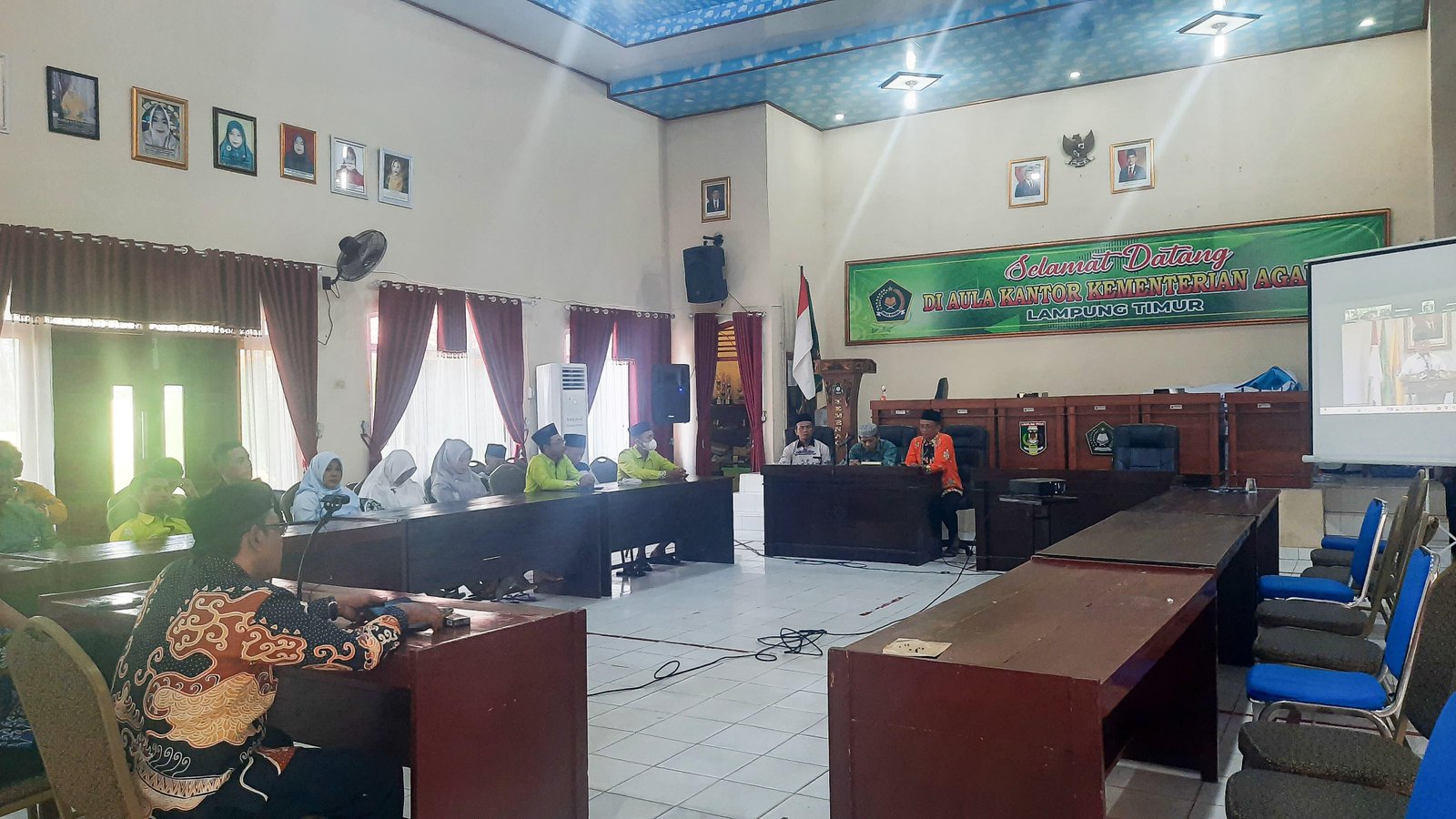 Kemenag Lampung Timur Ikuti Doa Khataman Al-Qur’an Serentak via Zoom Bersama Kanwil Provinsi