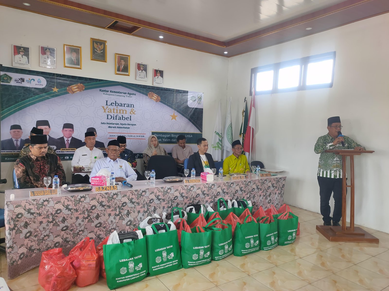 Peacepul Muharram 1447 H: Lampung Timur Rayakan Lebaran Anak Yatim dan Difabel dengan Cinta dan Aksi Nyata