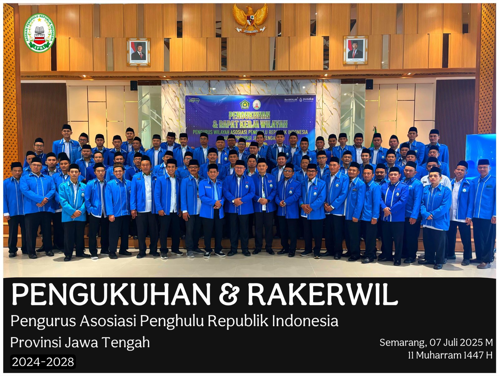 Pengukuhan dan Rakerwil APRI Jawa Tengah: Sinergi Baru untuk Penguatan Tugas Kepenghuluan