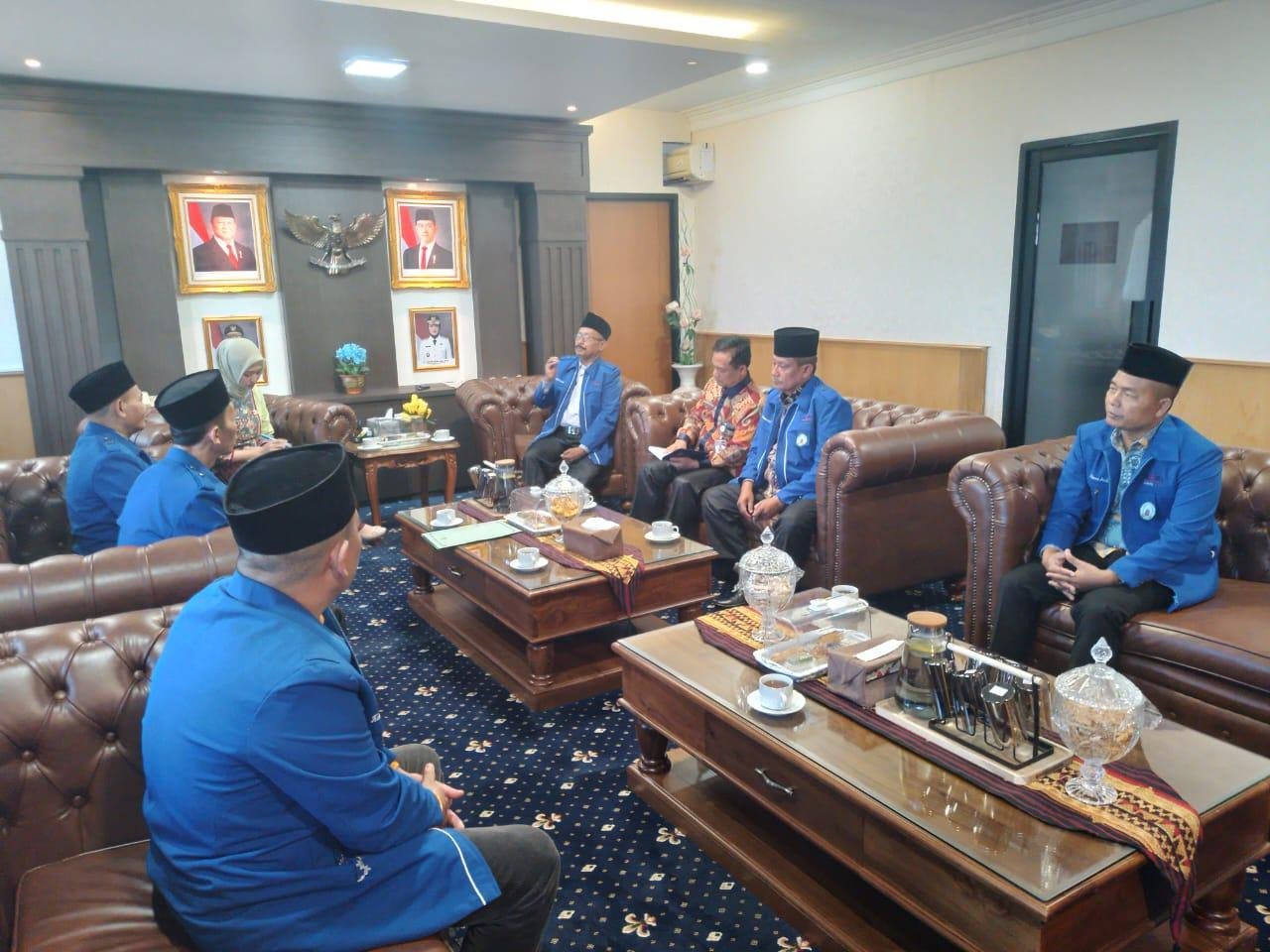 Jelang Pengukuhan, PW APRI Lampung Audiensi dengan Wakil Gubernur