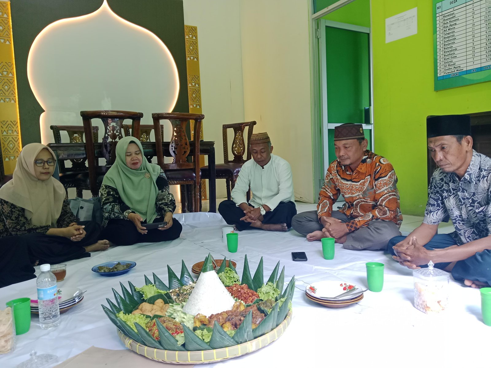 Tasyakuran Kepulangan Petugas Haji Kloter 56 di KUA Batanghari
