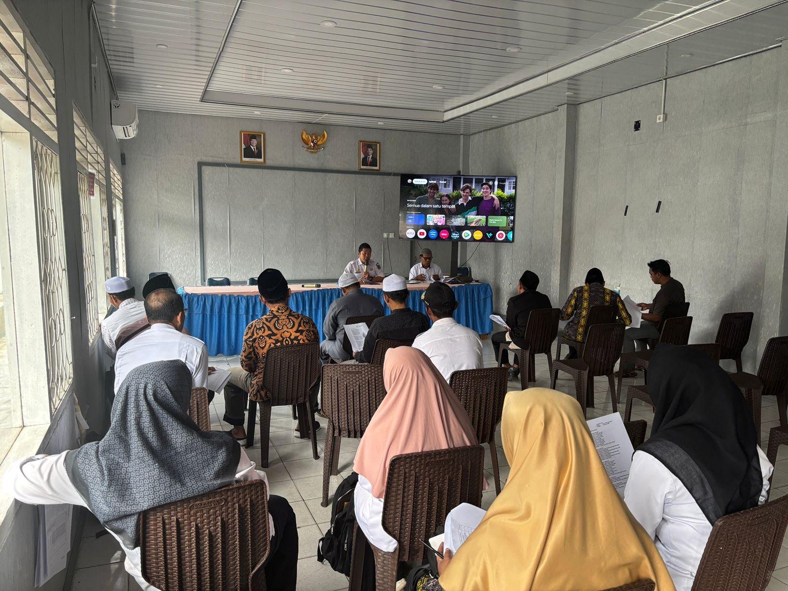 Jelang Persiapan MTQ Perdana, Camat dan KUA Kuaro Gelar Rapat Koordinasi Lintas Sektoral