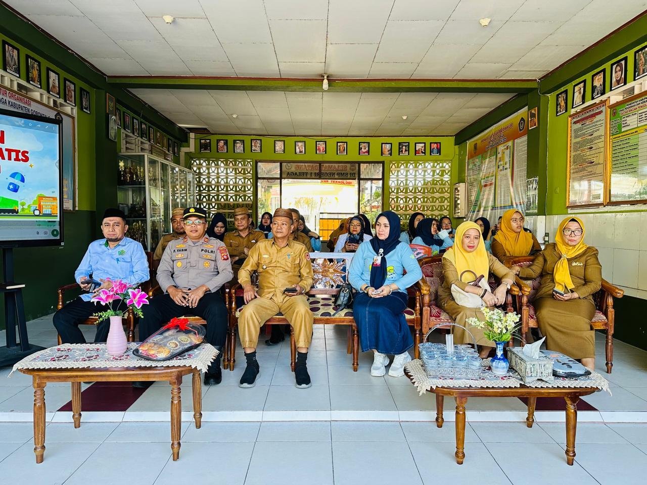 Sinergi untuk Sehat: Kepala KUA Telaga Hadir di Pencanangan Pemeriksaan Kesehatan Gratis