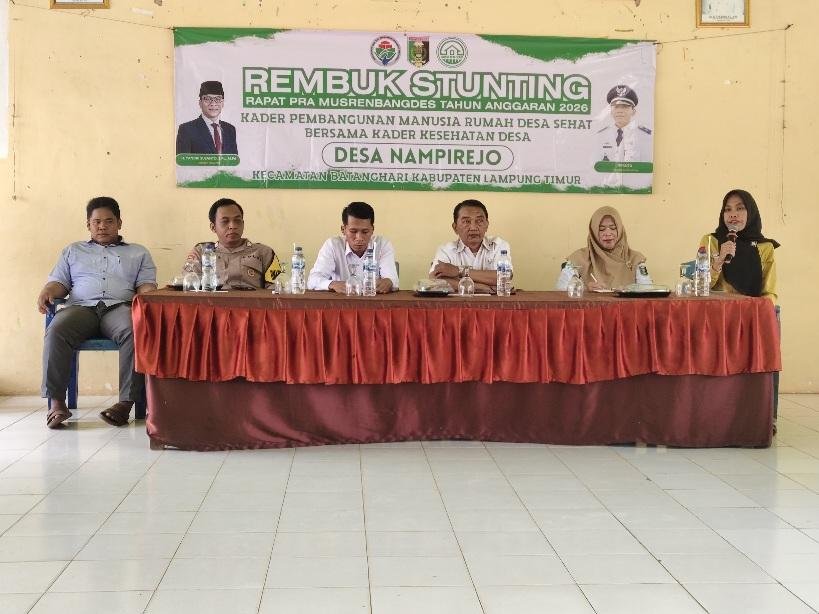 Penyuluh Agama KUA Batanghari Tegaskan Pentingnya Keluarga Tangguh untuk Anak Bebas Stunting.
