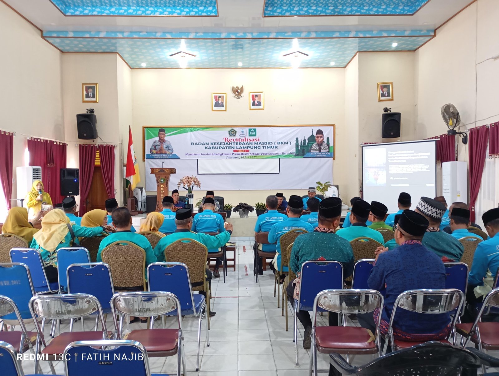 KUA Batanghari Tunjukkan Dukungan Nyata dalam Pembinaan BKM Tingkat Kabupaten